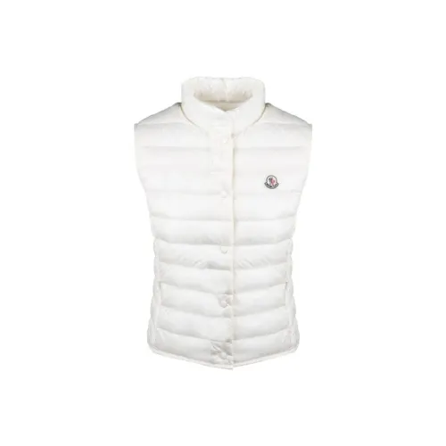 Moncler SS22 Белый Женский Пуховый жилет