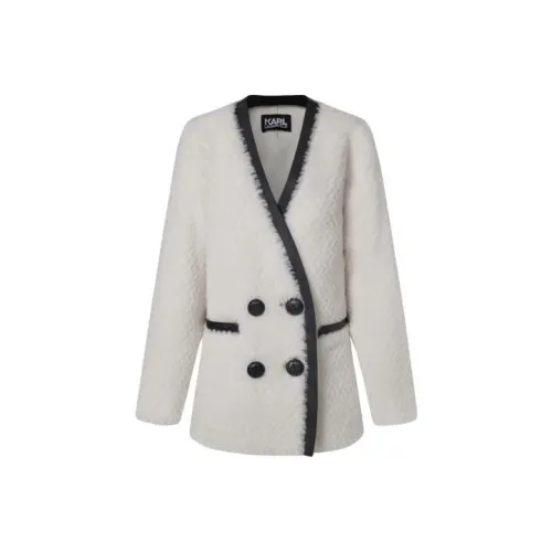 Karl Lagerfeld Вельвет Feel Пальто Женское 2760