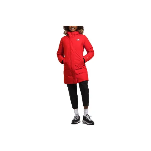 THE NORTH FACE PARKA Пальто Женское Красное