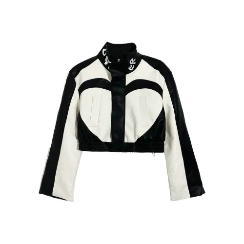 Icicofficial Пальто Женское Черное Белое