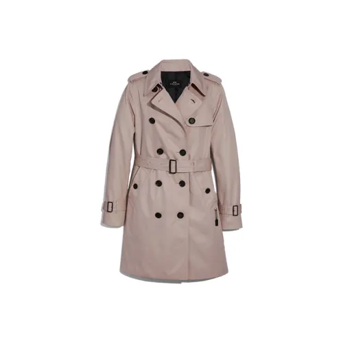 COACH Розовый Женский Тренч