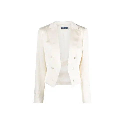 Polo Ralph Lauren SS24 Бизнес Костюм Пальто Женское Сливовый