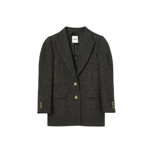 Sandro Бизнес-костюм женский черный