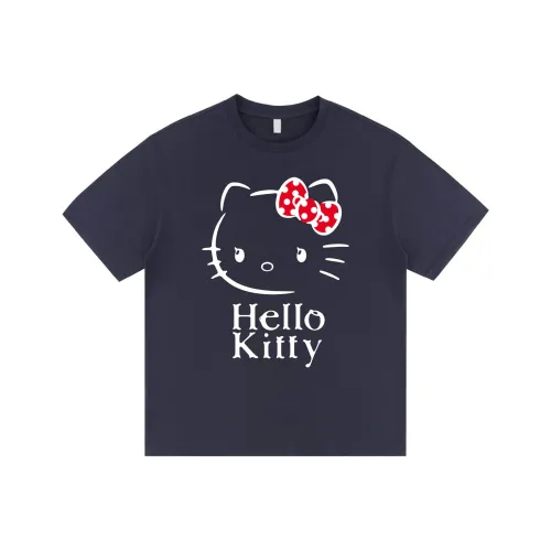 Sanrio x Hello Kitty Хелло Китти 2025 Летний T-рубашка Унисекс
