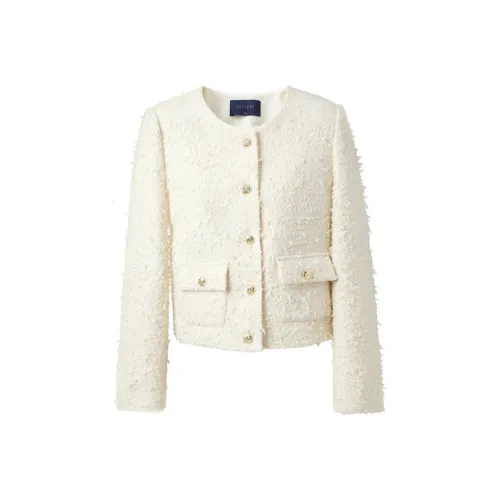 3COLOUR Экрю Женское Пальто