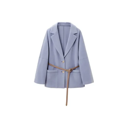 OVV Фиолетово-синий Однотонный A3 Женские Офисные костюмы