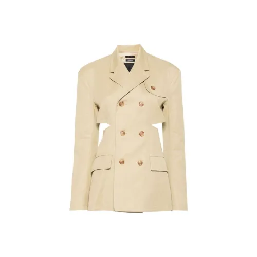 R13 SS24 Бизнес Костюм Пальто Женское Бежевое