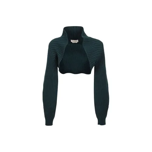 Alexander McQueen FW21 Плащ Женский Зеленый