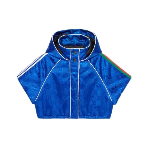 GUCCI X ADIDAS Куртки и пальто Женские Синие