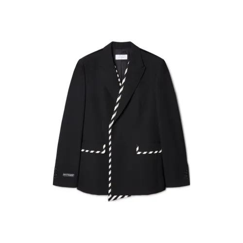 Off Белый Бизнес Костюм Женские Черный