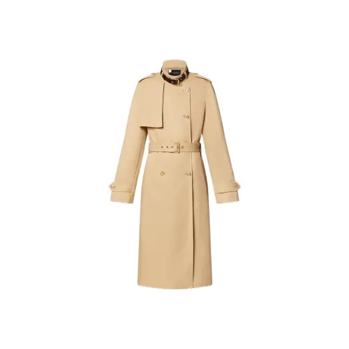 LOUIS VUITTON Хаки Женская Тренч