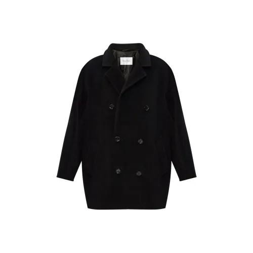 MaxMara Черное Женское Пальто