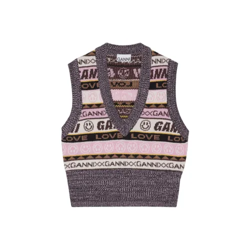 GANNI Многоцветные Женские Жилеты