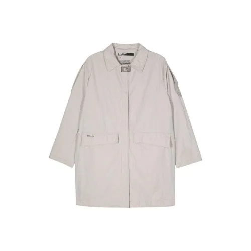 Bimba Y Lola SS24 Тренчкот Женский Светло-Серый