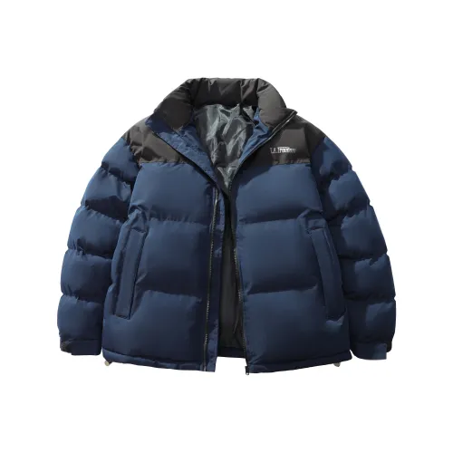 LA.F LAFREEDOM Хлопковый пуховик женский темно-синий