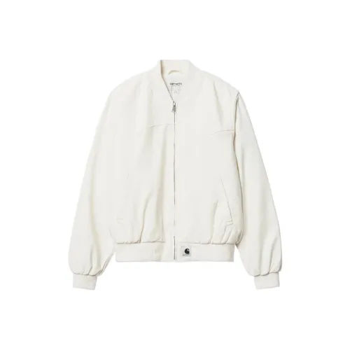 Carhartt WIP Бейсбольная куртка Женская Белая