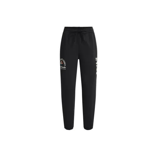 Under Armour Черные Женские Вязаные Тренировочные Брюки