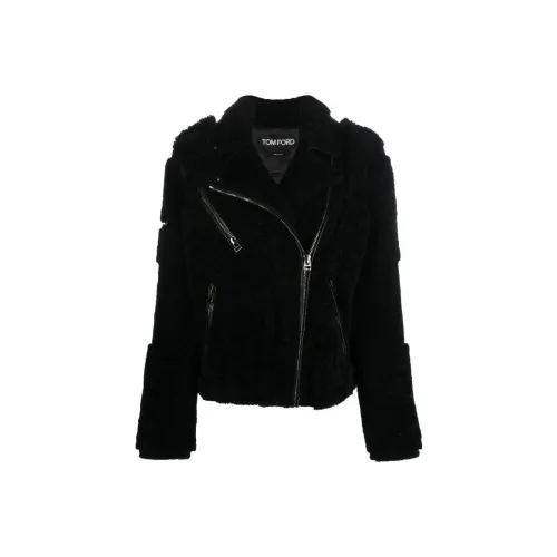 TOM FORD Черные Женские Кожаные Куртки