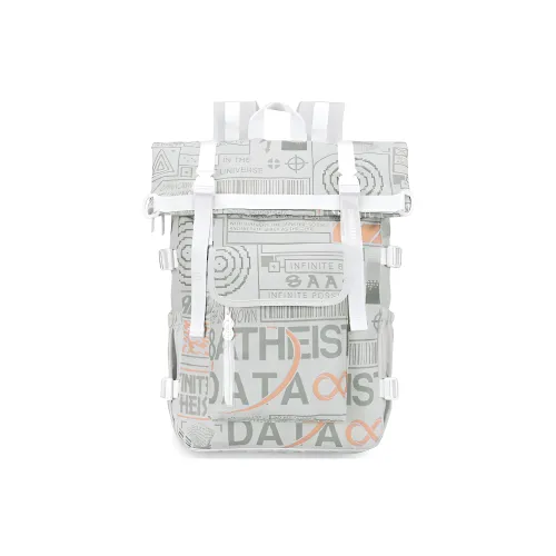 8atheist Полиэстер Рюкзак Стандартный Унисекс Light Серый