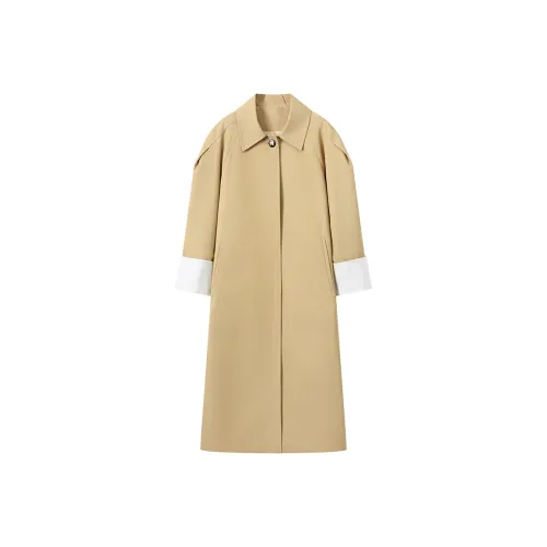 GREEN BELT Бежевый Женский Тренч