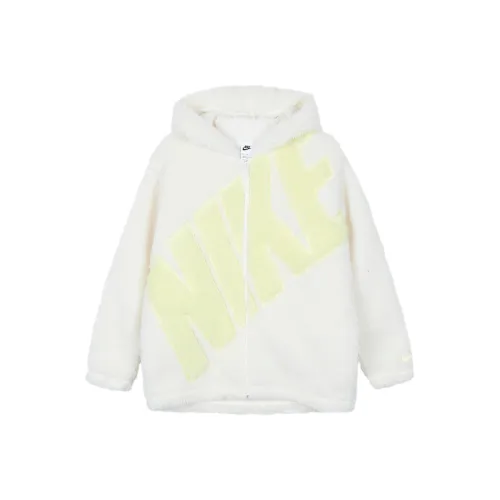 Nike Бархат Feel Куртка Женская Белая