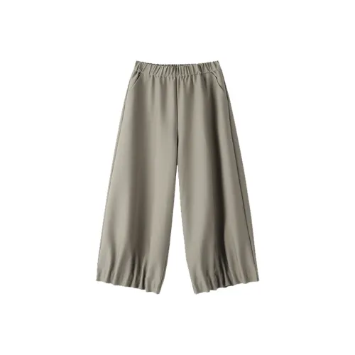 THE SEA LIFE Повседневные брюки Женские Сияющий зеленый