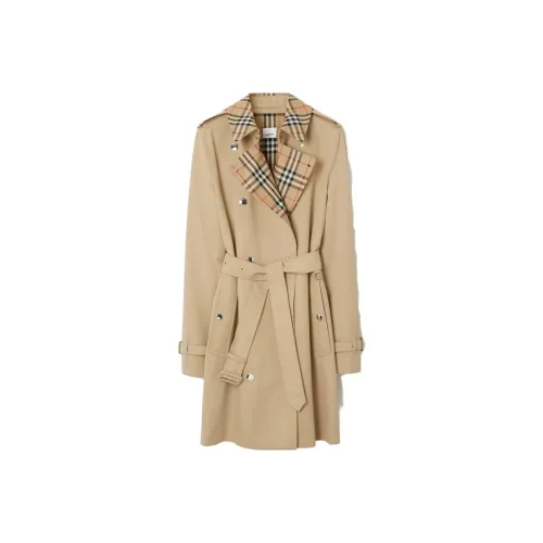 Burberry Тренчкот Женский Светло-Коричневый
