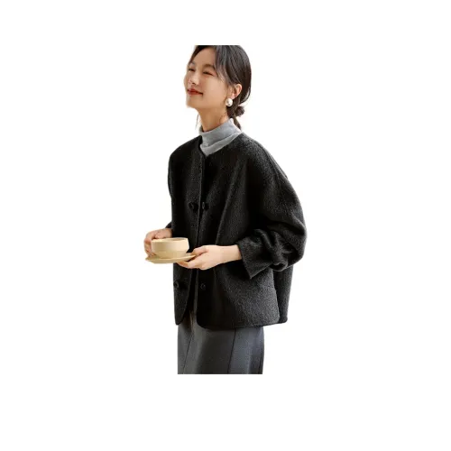 XWI Пальто Женское Темный Фотиния Серый