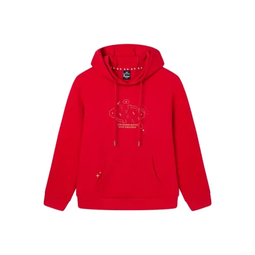 361° Свитшот Женский Новый год Красный