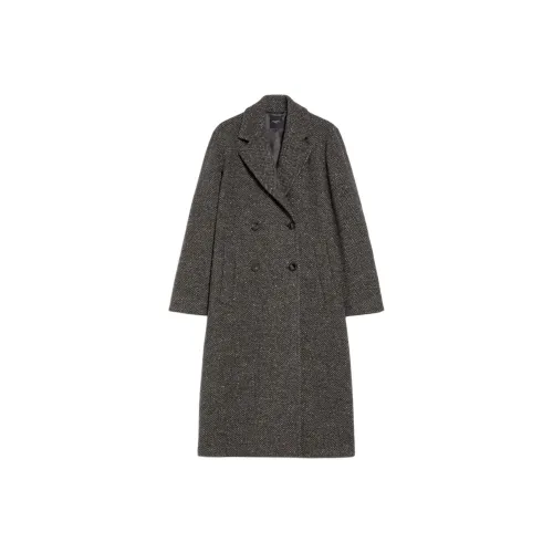 WEEKEND MaxMara Серое Женское Пальто