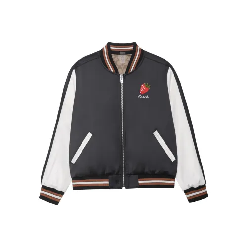 COACH Бейсбольная куртка Женская Черная