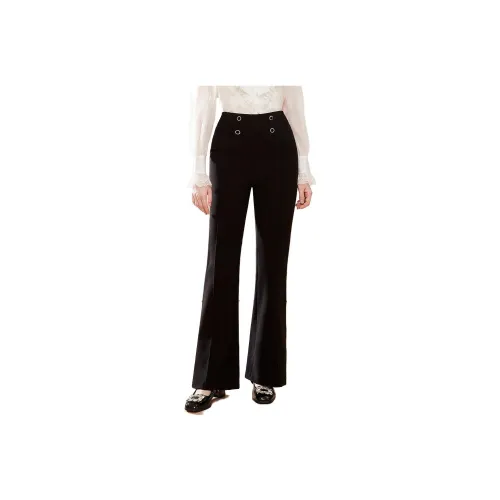 AIVEI Повседневные брюки Женские Черный