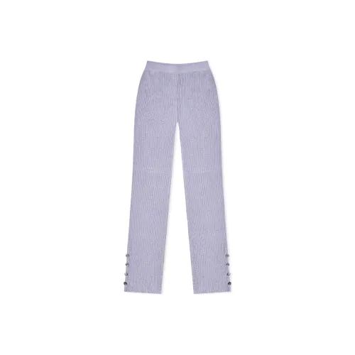 ACNE STUDIOS Светло-фиолетовые Женские Повседневные Брюки