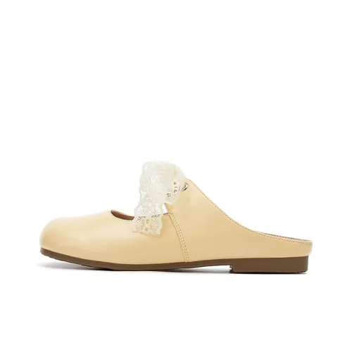 Jin Baichuan Резиновая подошва устойчивая к истиранию домашние тапочки женские