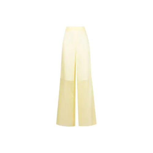 JIL SANDER Желтые Женские Повседневные Брюки