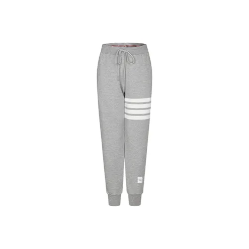 THOM BROWNE Серые Женские Повседневные Брюки