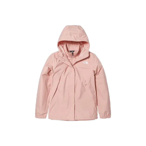 The North Face Поход Водонепроницаемый Ветрозащитный Дышащий Wa Теплоизоляционный Ветровка Женские Розовый