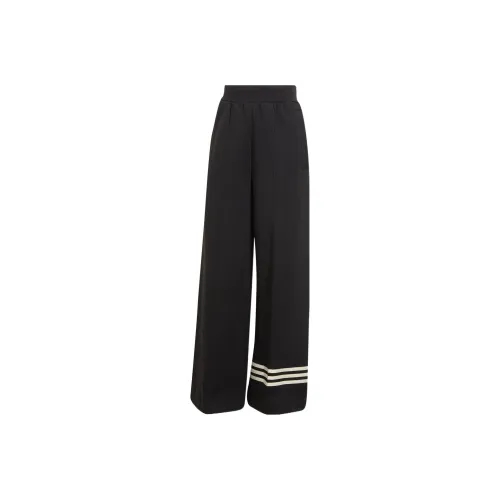 adidas originals ADICOLOR NEUCLASSICS Черные Женские Вязаные Тренировочные Брюки