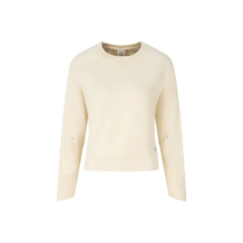 Asics Толстовка Женская Светло-Желтая