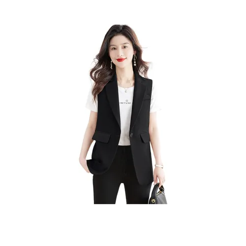 Cypress House Жилет Женские Черный