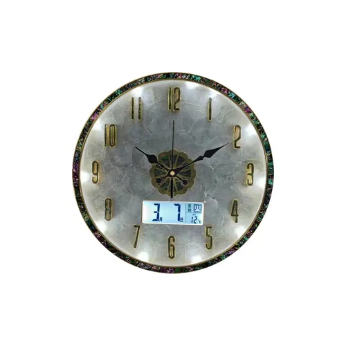 KAIQIN Кварцевый Movement Унисекс Настенные часы Жемчужная раковина Цвет