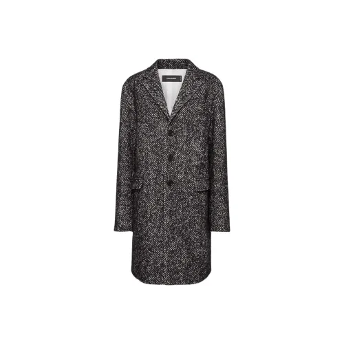 DSQUARED 2 Серое Женское Пальто