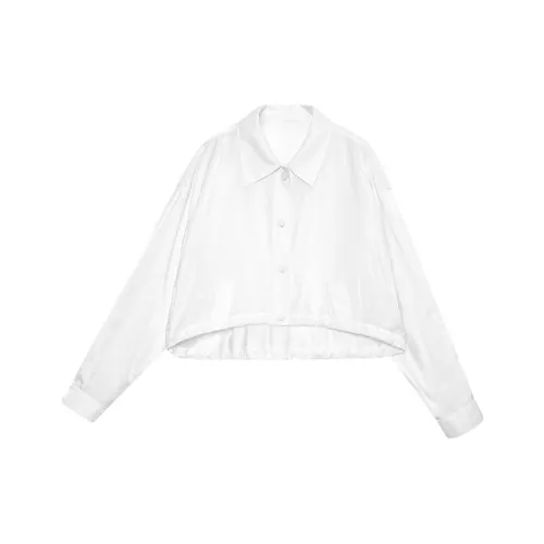 THE SEA LIFE Укороченная куртка женская облачно-белая