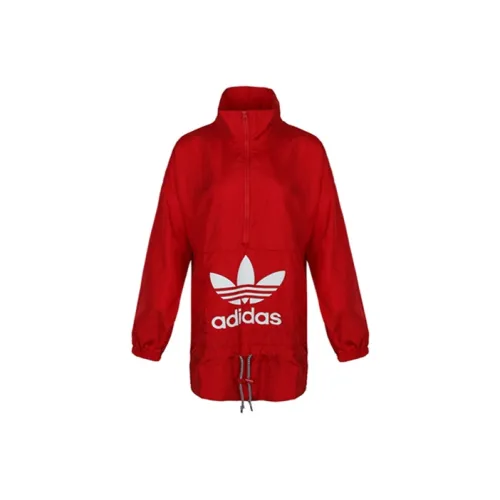 Adidas Originals Тренчкот Женский Красный