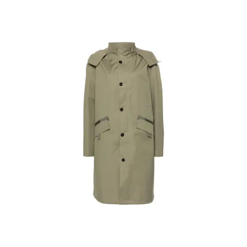 A.P.C FW24 Пальто Женское Оливково-зеленый