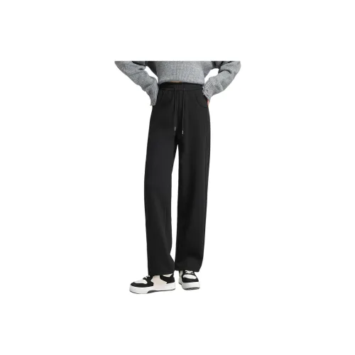 Like The Age Of Water Повседневные Брюки Женские Черные