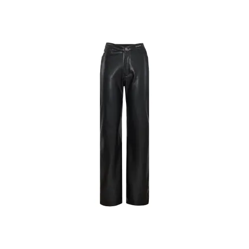 NOTAWEAR Повседневные брюки Женские Мускус Черный