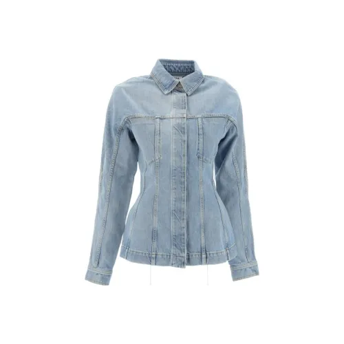 Alaia Синий Женские Джинсовые Куртки