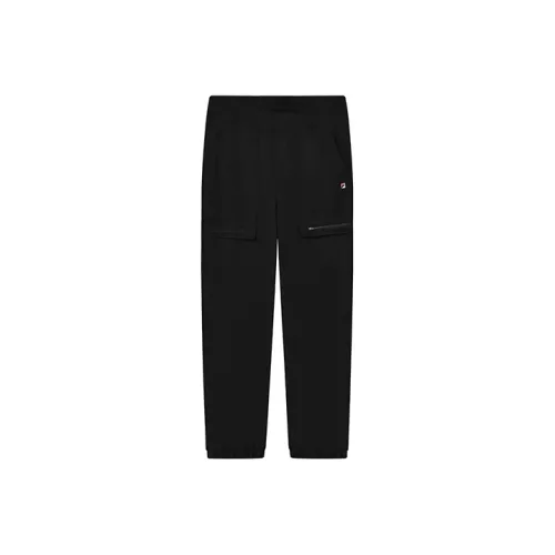 FILA Глубокий черный Женские Повседневные Брюки