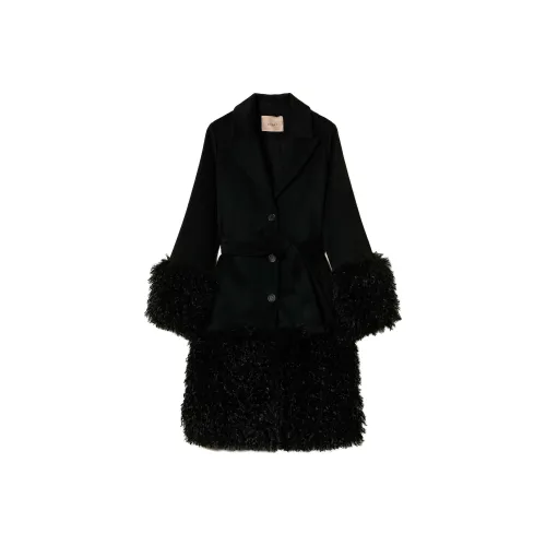 TWINSET Milano FW24 Пальто Женское Черное